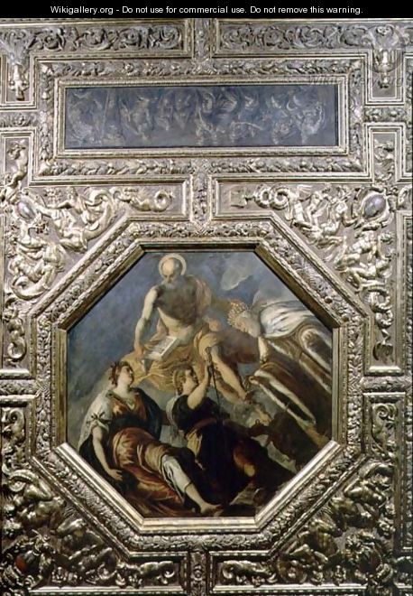 Doge G. Priuli Receiving Justice, 1567 - Domenico Tintoretto (Robusti)