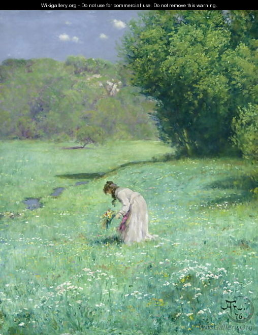 Woodland Meadow, 1876 - Hans Thoma