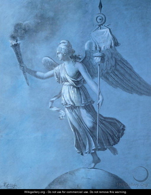 Liberty Travelling over the World, 1792-96 - Jean Baptiste Thonesse