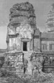 Angkor Wat, view of the second floor, book illustration from A Journey of Exploration in Indo-China, pub. c.1873 - (after) Therond, Emile Theodore
