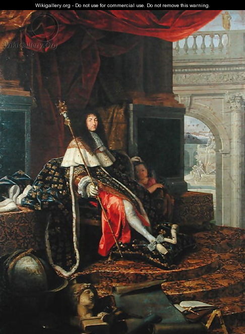 Portrait of Louis XIV 1638-1715 1668 - Henri Testelin