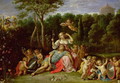 The Garden of Armida - David The Younger Teniers