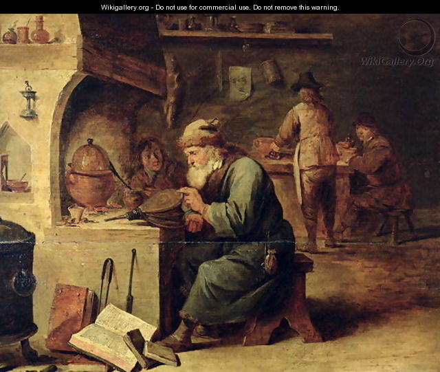 An Alchemist - David The Younger Teniers