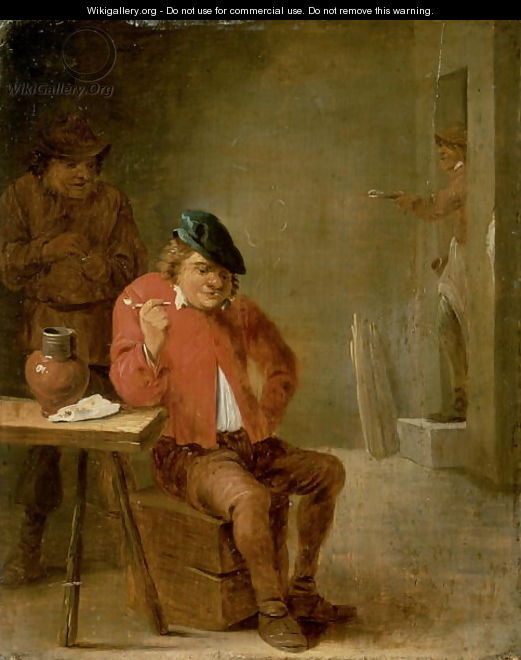 The Smoker - David The Younger Teniers