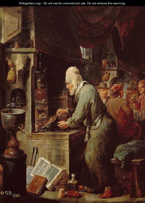 The Alchemist - David The Younger Teniers