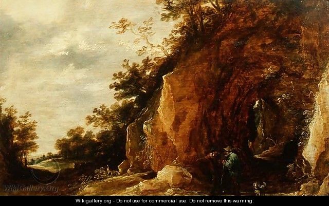 Landscape with Travellers 2 - David The Younger Teniers