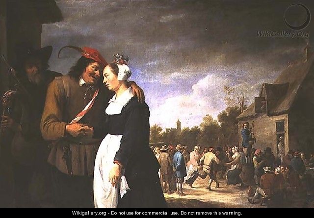 A Peasant Wedding, 1648 - David The Younger Teniers