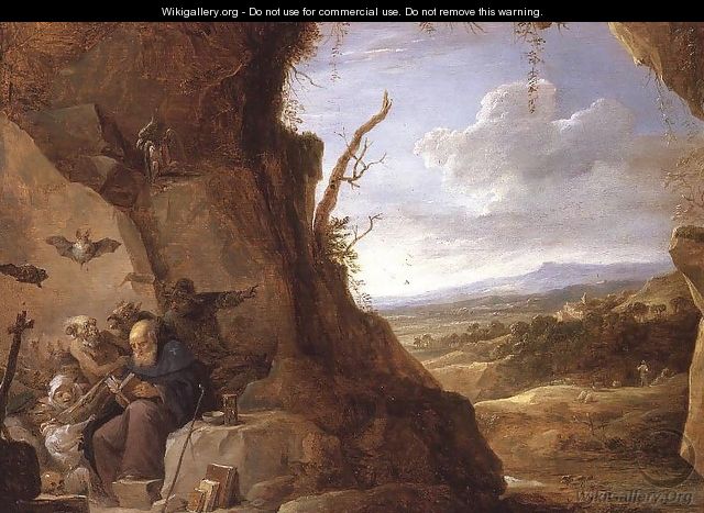 Temptation of St. Anthony - David The Younger Teniers