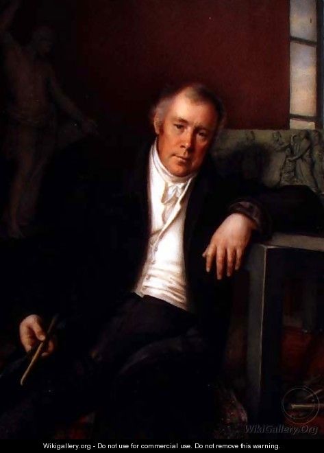 Portrait of Vasili Ivanovich Demut-Malinovsky 1779-1846 1830 - Mikhail Ivanovich Terebenev