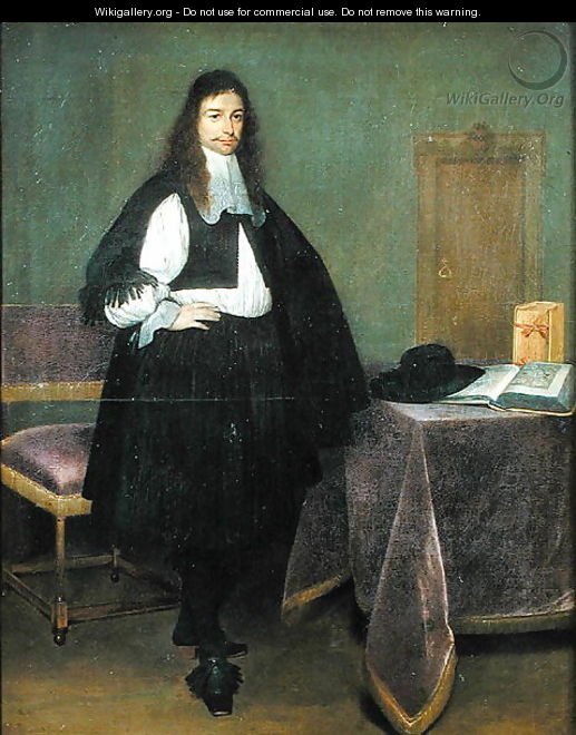 Portrait of a Man, c.1660 - Gerard Terborch