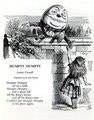 Humpty Dumpty, illustration for the nursery rhyme by Lewis Carroll 1832-98 - John Tenniel
