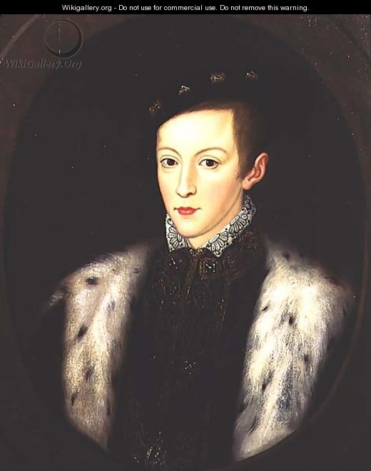 Portrait of Edward VI 1537-53 2 - William Scrots