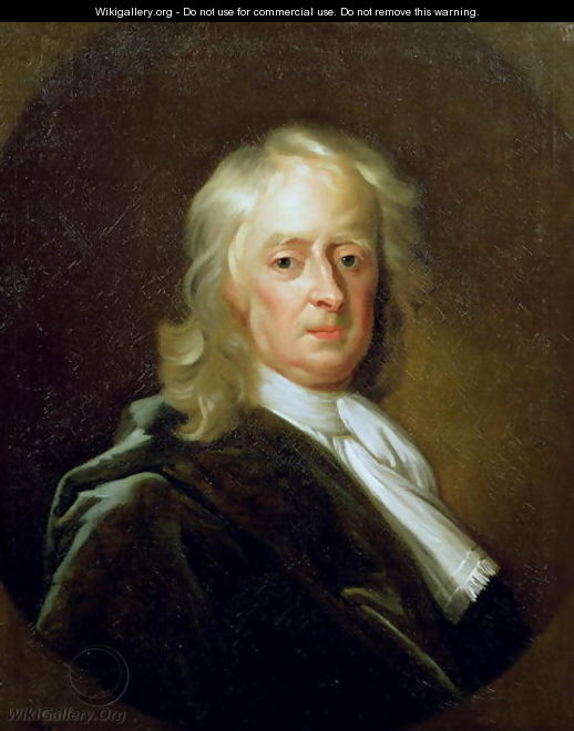 Portrait of Sir Isaac Newton 1646-1727 1726 - Enoch Seeman