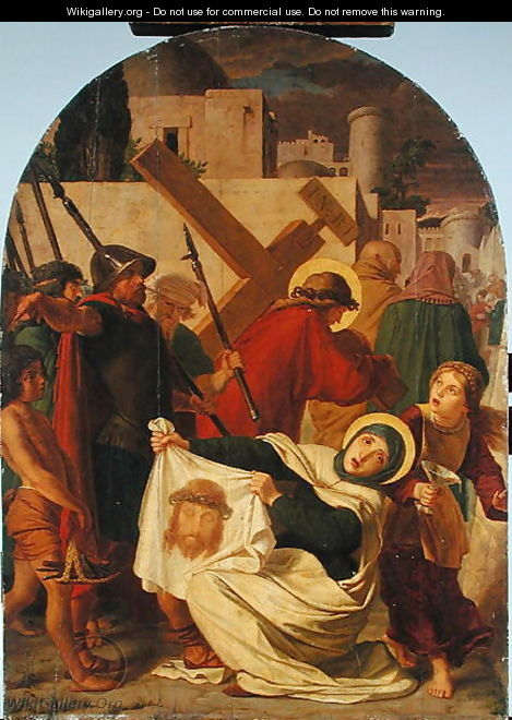 The Carrying of the Cross - Johann von Schraudolph