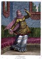 Tchinguis, or Turkish dancer, 18th century - Gerard Jean Baptiste Scotin