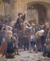 Joan of Arc 1412-31 Leaving Vaucouleurs, 23rd February 1429 - Jean-Jacques Scherrer