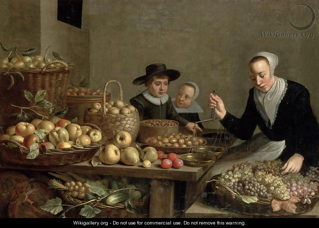 Fruit Stall - Floris Gerritsz. van Schooten