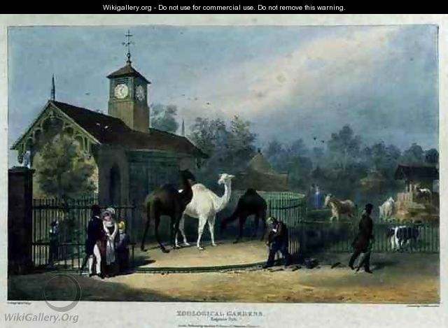 The Camel House at the Zoological Gardens, Regent