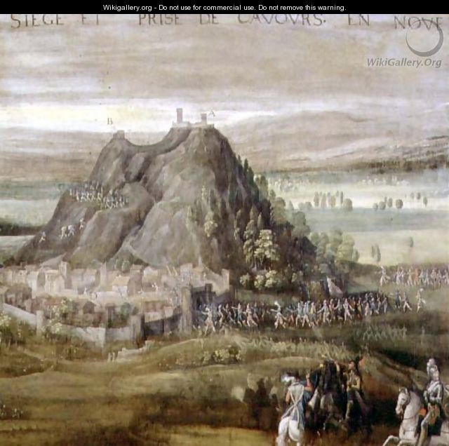 The Siege and Capture of Cavours in November 1592, 1611 - Antoine Schanaert