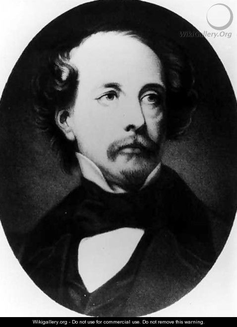 Portrait of Charles Dickens 1812-70 1856 - Ary Scheffer