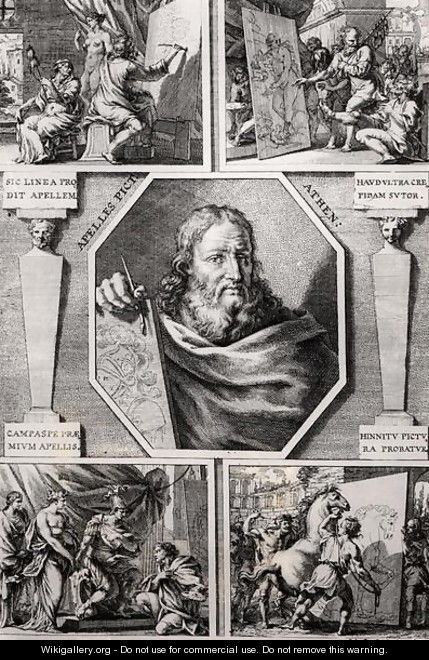 Apelles 4th century BC - Joachim von, I Sandrart