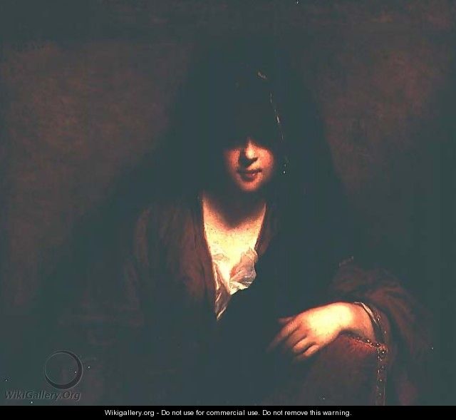 Young Woman Wearing a Shawl, 1699 - Jean-Baptiste Santerre