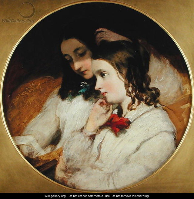 Study of Two Girls, 1848 - James Sant