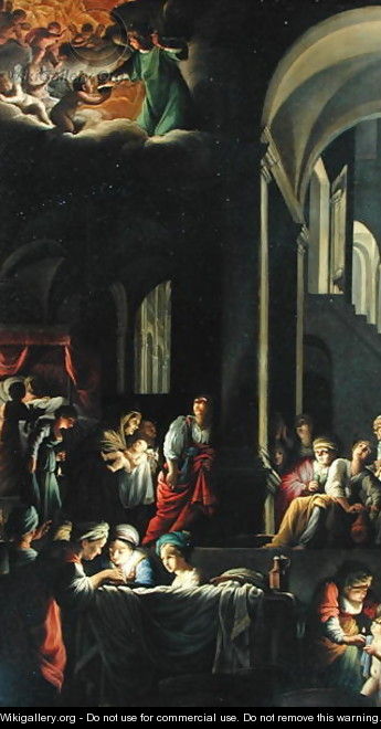The Birth of the Virgin, c.1616-19 - Carlo Saraceni