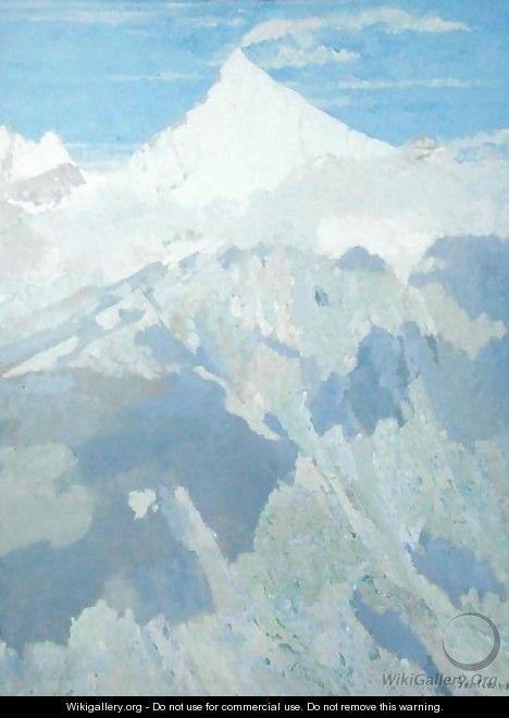 The Weisshorn, 1918 - George Sauter