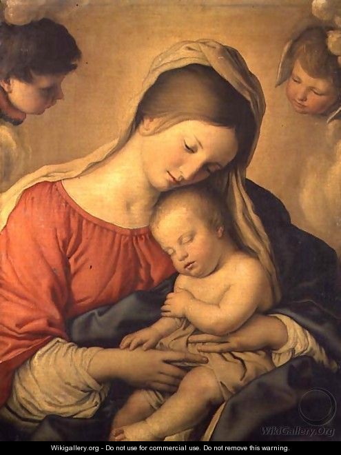 The Sleeping Christ Child - Francesco de