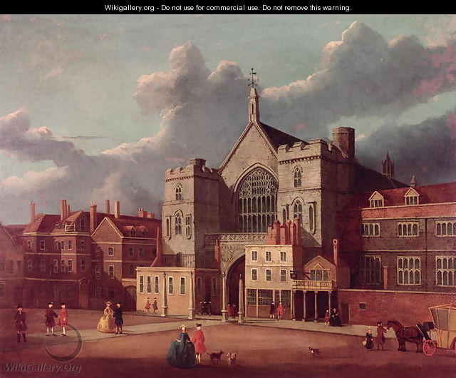 Westminster Hall and New Palace Yard - Thomas Sandby