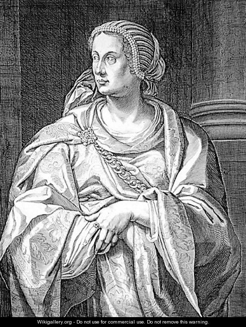 Albia Terenta, Mother of Otho - Aegidius Sadeler or Saedeler