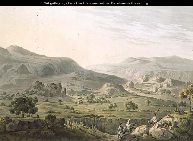 The Pass of Atbara in Abyssinia, engraved by Daniel Havell 1785-1826 1809 - (after) Salt, Henry