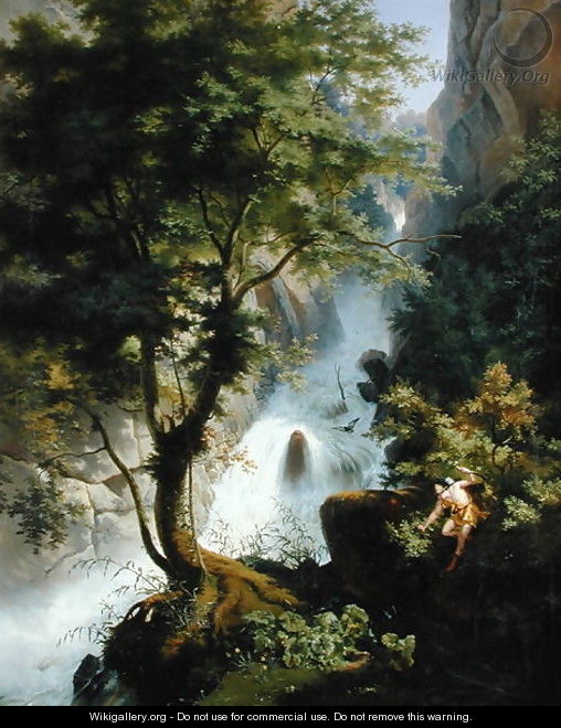 Hunter in the Apennines, 1822 - Lancelot Theodore Turpin de Crisse