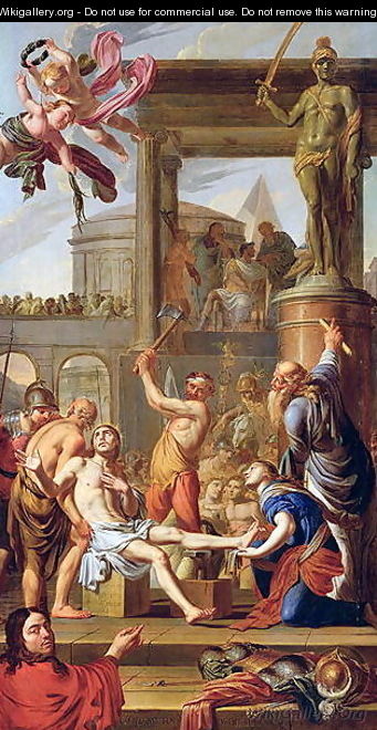 The Martyrdom of St. Adrian, 1659 - Adrien Sacquespee