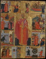 Icon of St Catherine with Scenes of Her Life - Emmanuel Tzanes
