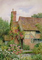 An Old World Cottage Garden - Thomas Nicholson Tyndale