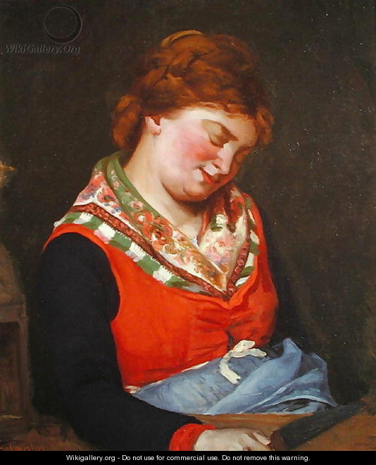 Peasant Woman Sleeping, 1853 - Gustave Courbet