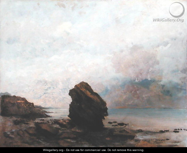 The Isolated Rock, c.1862 - Gustave Courbet