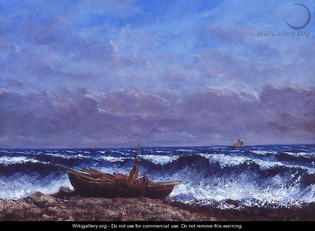 The Stormy Sea or, The Wave - Gustave Courbet