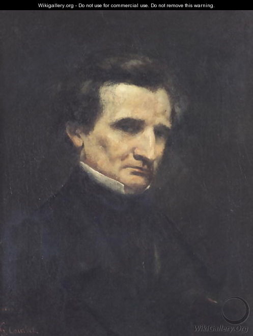 Hector Berlioz (1803-69) 1850 - Gustave Courbet