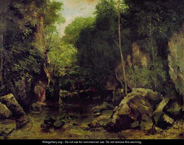 Le Puits-Noir, Doubs - Gustave Courbet