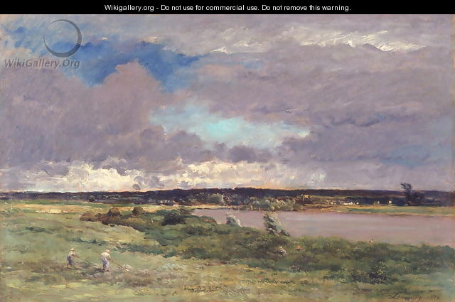 The Coming Storm: Early Spring, 1874 - Charles-Francois Daubigny