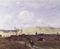 Cavalier in sight of a Village, 1872 - Jean-Baptiste-Camille Corot