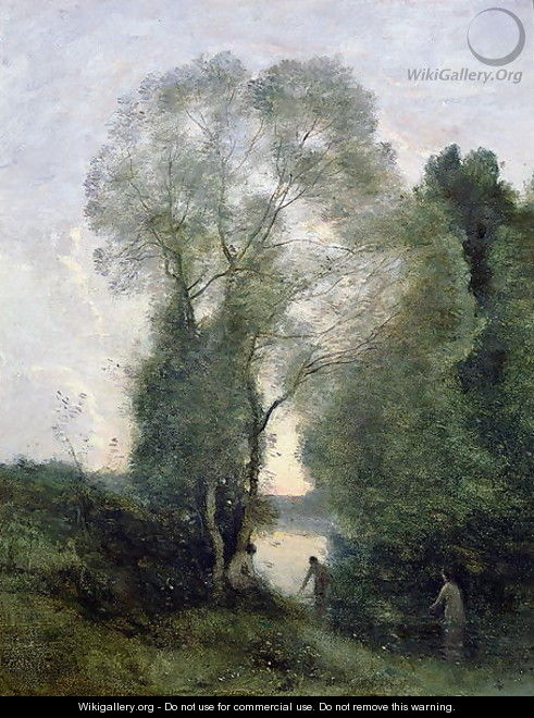 Les Baigneuses - Jean-Baptiste-Camille Corot