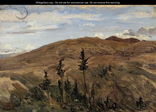 Mountains in Auvergne, 1841-42 - Jean-Baptiste-Camille Corot
