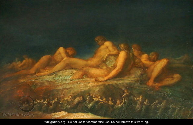The Titans - George Frederick Watts