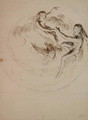 Study for a circular ceiling decoration - George Frederick Watts