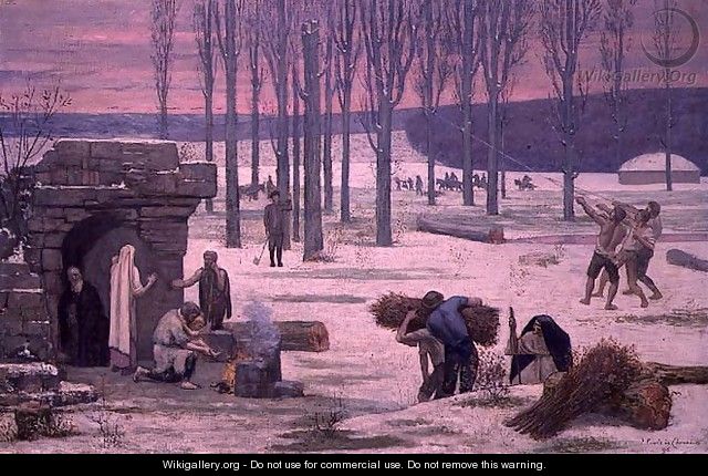 Winter, 1896 - Pierre Cécile Puvis de Chevannes