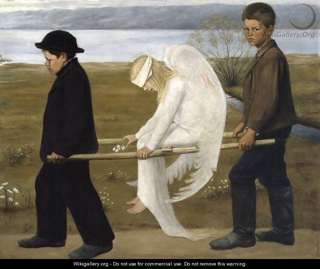 The Wounded Angel from 1903 - Hugo Simberg